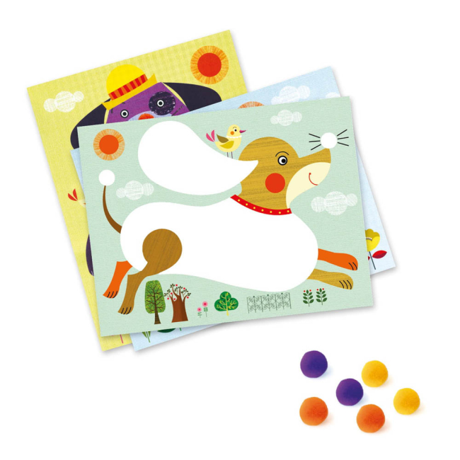 Набори для творчості -  Набір для творчості DJECO М'які собаки (DJ09867)#4