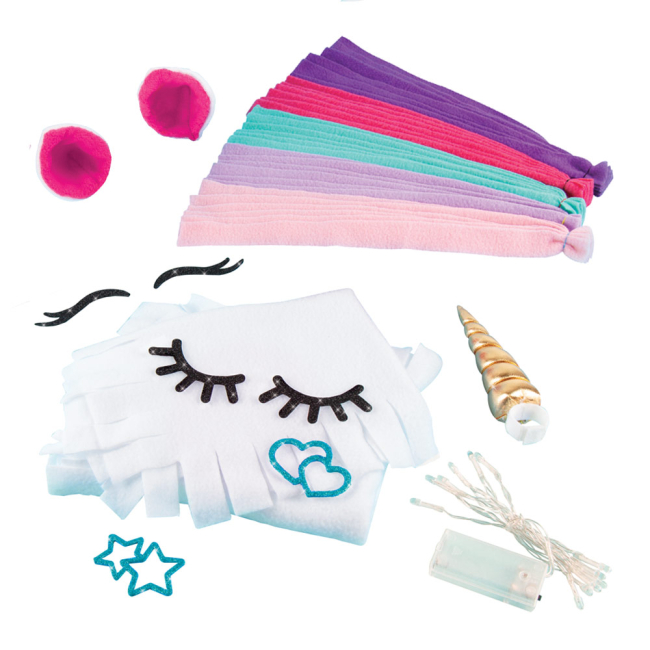 Набори для творчості - Набір для створення подушки Make it real Єдиноріг (MR1606)#3