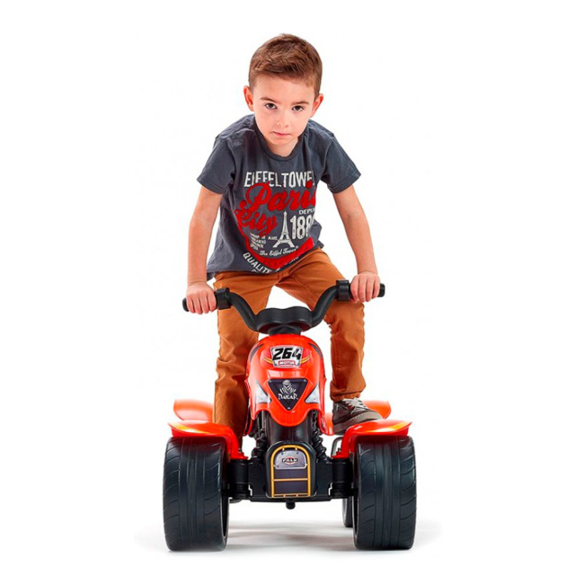 Велосипеды - Веломобиль Falk Квадроцикл Dakar красный (606D)#2