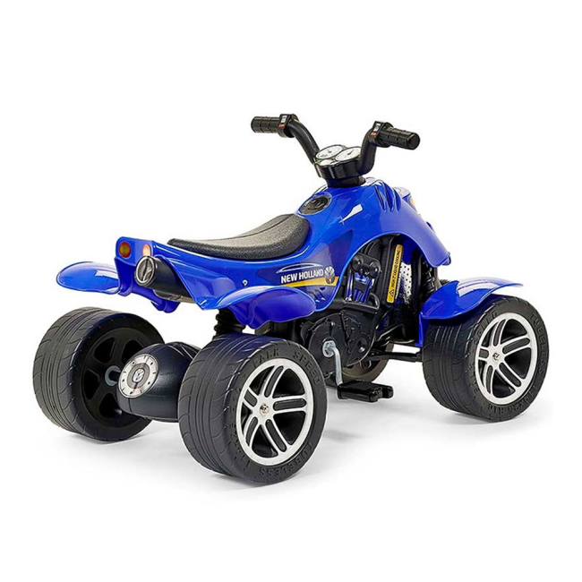 Велосипеды - Веломобиль Falk Квадроцикл Новая Голландия синий (611)#2