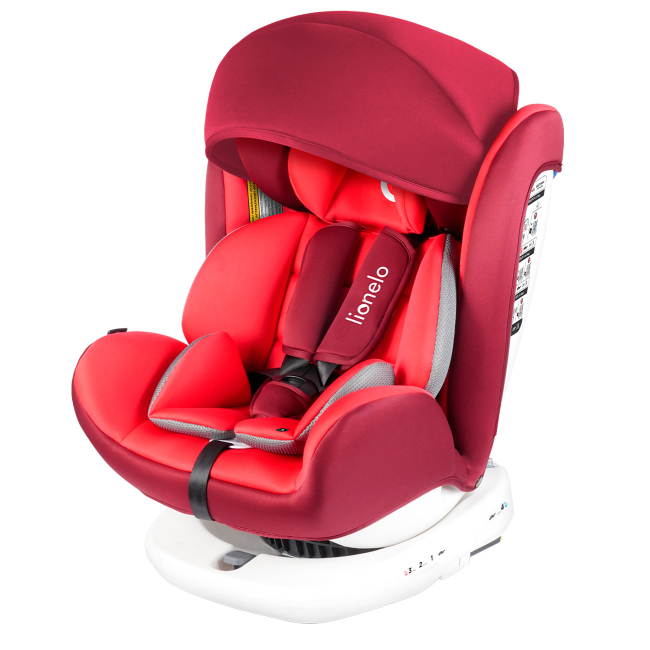 Автокрісла й аксесуари - Автокрісло Lionelo Bastiaan червоне 0 – 36 кг (LO.A.BA02)#3
