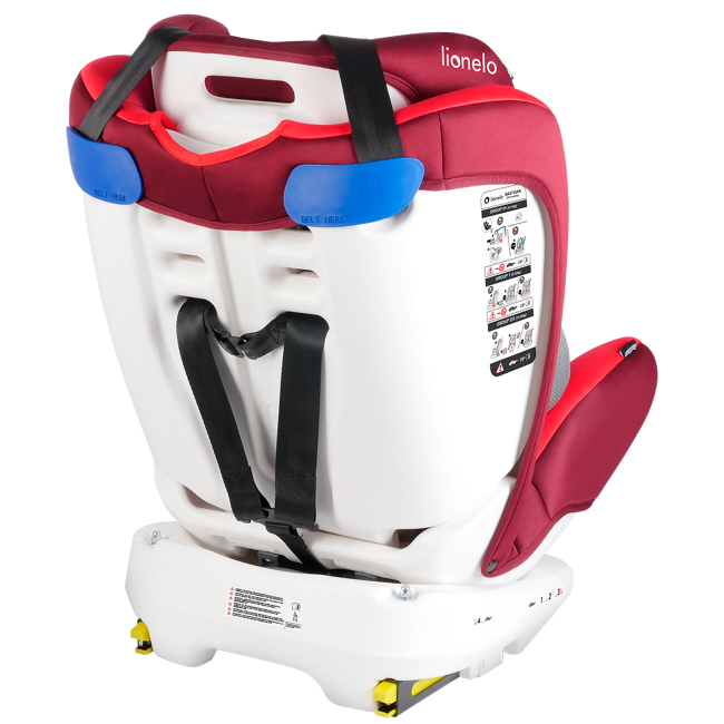 Автокрісла й аксесуари - Автокрісло Lionelo Bastiaan червоне 0 – 36 кг (LO.A.BA02)#5