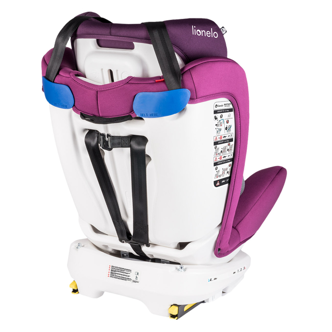 Автокресла и аксессуары - Автокресло Lionelo Bastiaan фиолетовое 0 – 36 кг (LO.A.BA04)#4