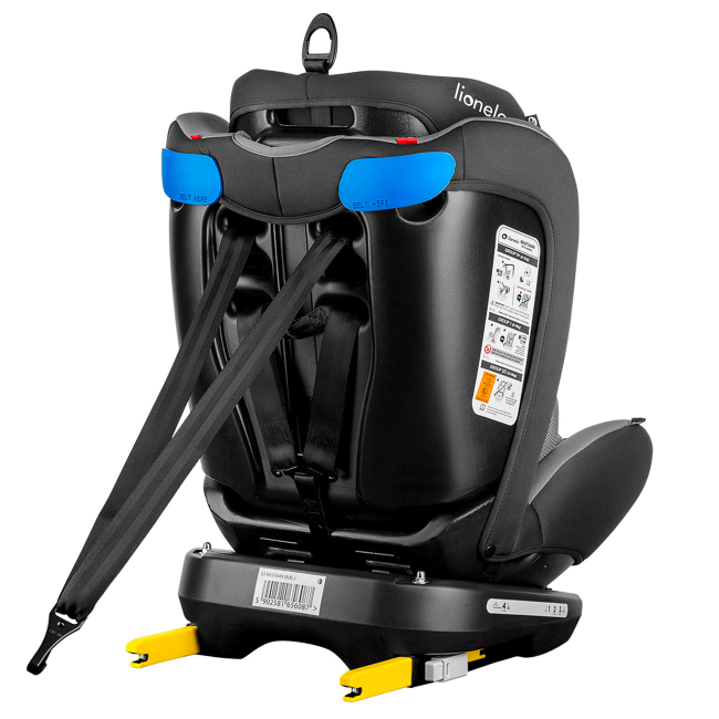 Автокрісла й аксесуари - Автокрісло Lionelo Bastiaan чорно-сіре 0 – 36 кг (LO.A.BA05)#5