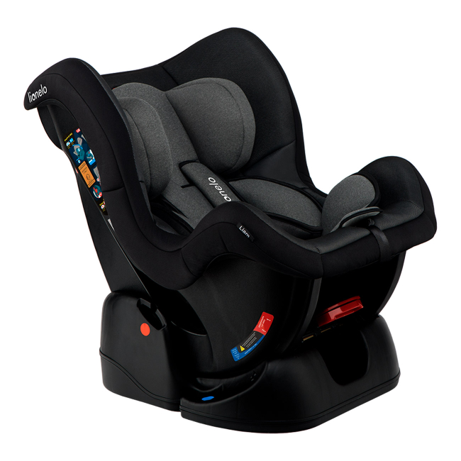 Автокрісла й аксесуари - Автокрісло Lionelo Liam вугільно-сіре 0 – 18 кг (LO.A.LI05)#4