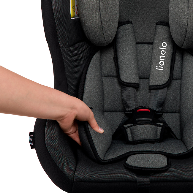 Автокрісла й аксесуари - Автокрісло Lionelo Liam вугільно-сіре 0 – 18 кг (LO.A.LI05)#5