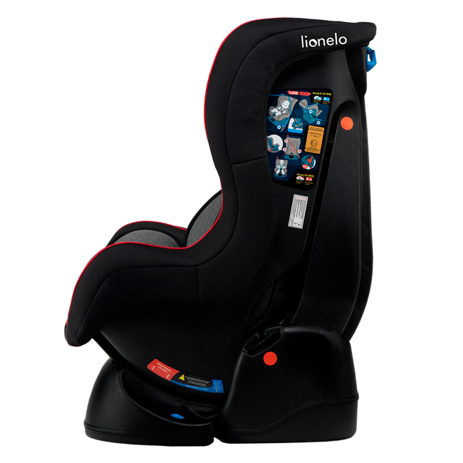 Автокресла и аксессуары - Автокресло Lionelo Liam цвет спортивный черный 0 – 18 кг (LO.A.LI08)#3