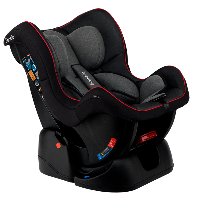 Автокресла и аксессуары - Автокресло Lionelo Liam цвет спортивный черный 0 – 18 кг (LO.A.LI08)#4