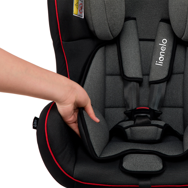 Автокресла и аксессуары - Автокресло Lionelo Liam цвет спортивный черный 0 – 18 кг (LO.A.LI08)#5