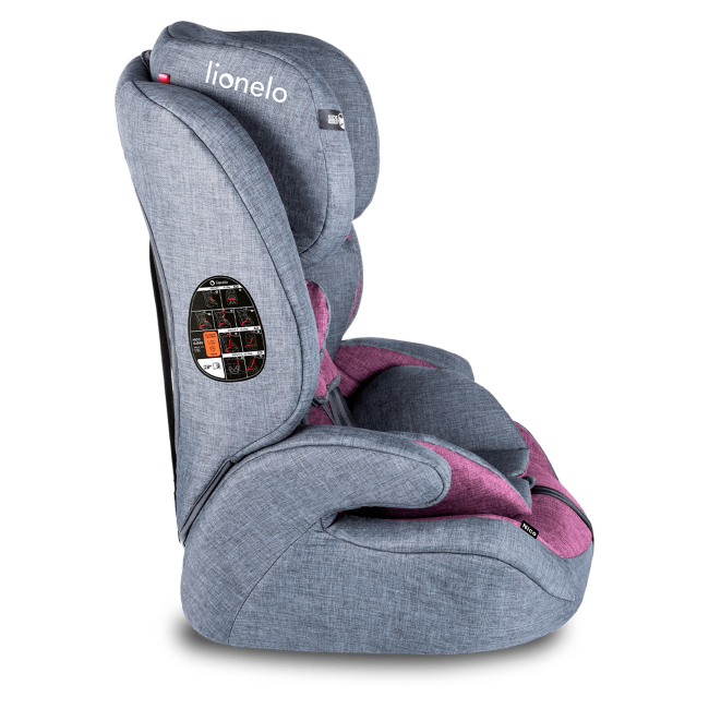 Автокрісла й аксесуари - Автокрісло Lionelo Nico сіро-фіалкове 9 – 36 кг (LO.A.NI02)#4
