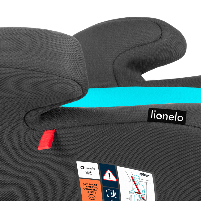Автокресла и аксессуары - Автокресло-бустер Lionelo Luuk бирюзовое 15-36 кг (LO.A.LU03)#6