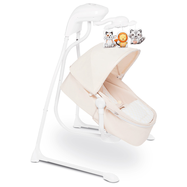 Манежі - Заколисуючий центр Lionelo Henny бежевий (LO.HE01)#3