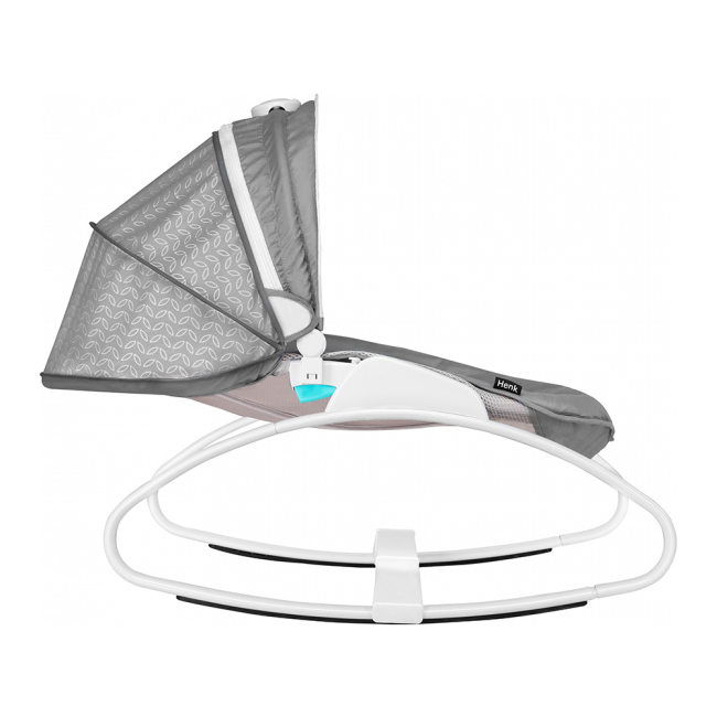 Кресла-качалки - Шезлонг-качалка Lionelo Henk серый (LO.HN02)#3