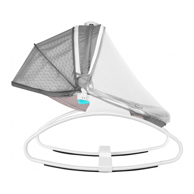 Кресла-качалки - Шезлонг-качалка Lionelo Henk серый (LO.HN02)#4