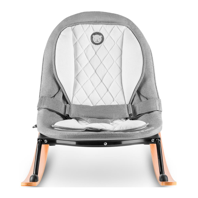 Крісла-качалки - Крісло-гойдалка Lionelo Rosa сіро-чорне до 9 кг (LO.RS01)#2