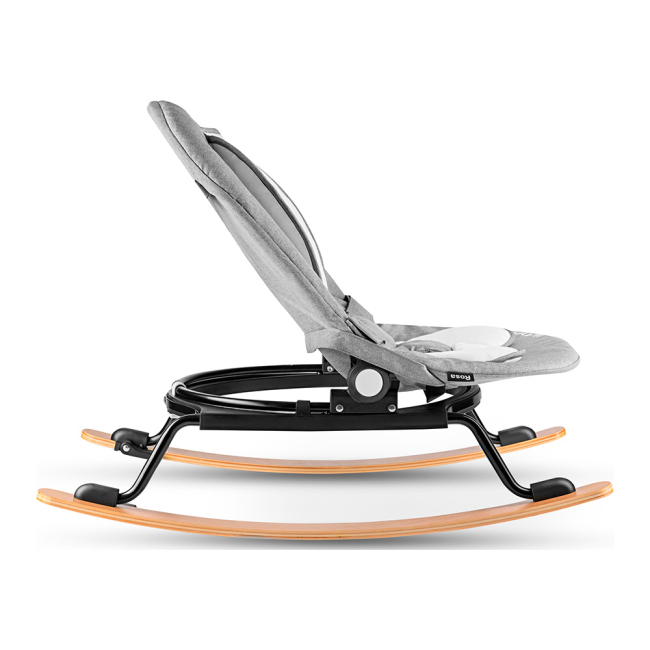 Крісла-качалки - Крісло-гойдалка Lionelo Rosa сіро-чорне до 9 кг (LO.RS01)#3