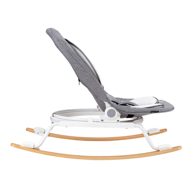 Кресла-качалки - Кресло-качалка Lionelo Rosa серо-белое до 9 кг (LO.RS02)#4