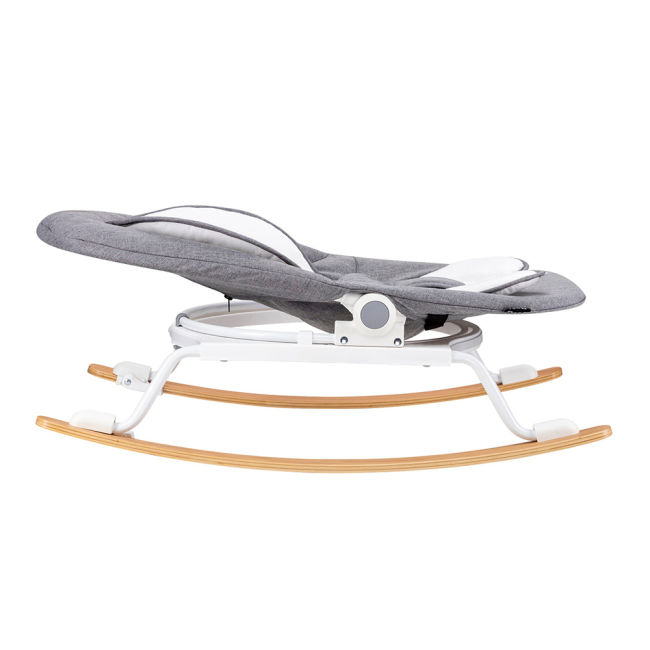 Кресла-качалки - Кресло-качалка Lionelo Rosa серо-белое до 9 кг (LO.RS02)#5