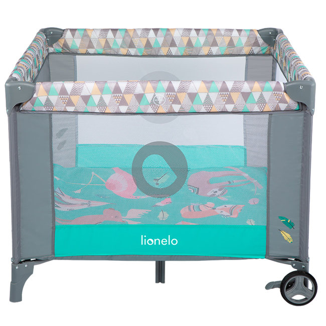 Манежи - Манеж Lionelo Fie бирюзовый сканди (LO.FE05)#3