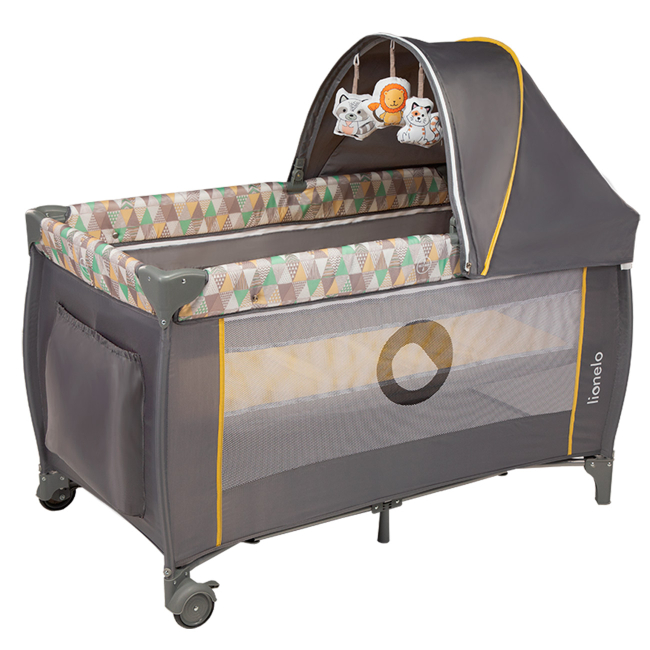 Манежи - Манеж Lionelo Sven plus желтый сканди (LO.SV09)#3