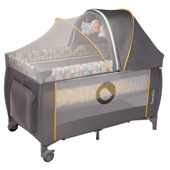 Манежи - Манеж Lionelo Sven plus желтый сканди (LO.SV09)#4