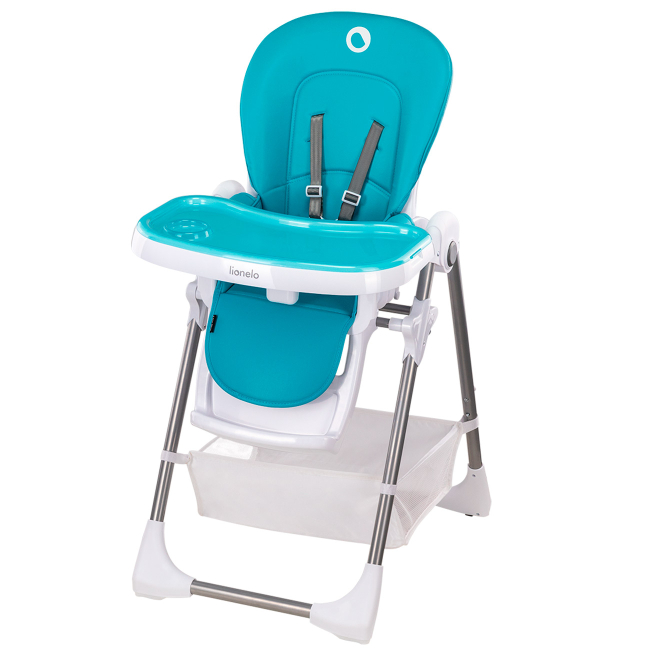 Товары по уходу - Стульчик для кормления Lionelo Linn Plus бирюзовый (LO.LI03)#2