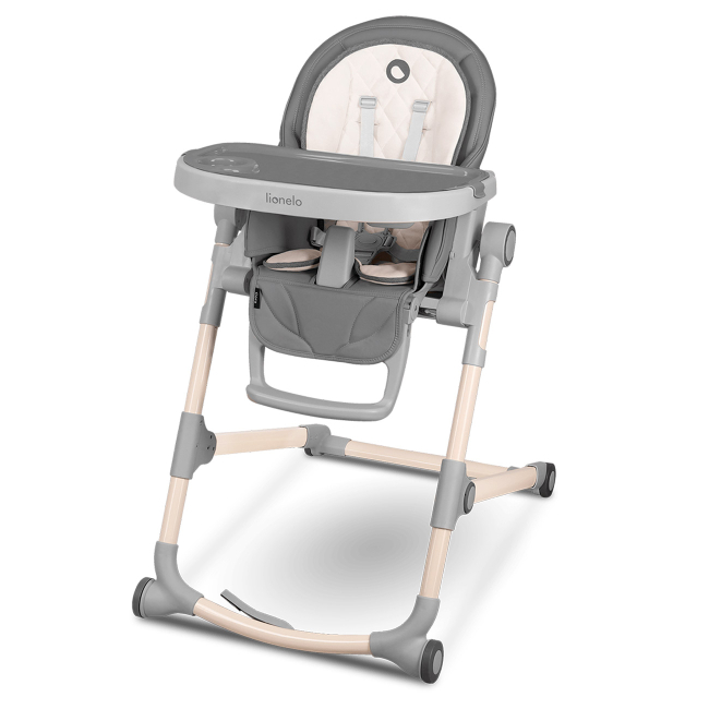 Товары по уходу - Стульчик для кормления Lionelo Cora серый (LO.CO03)#2