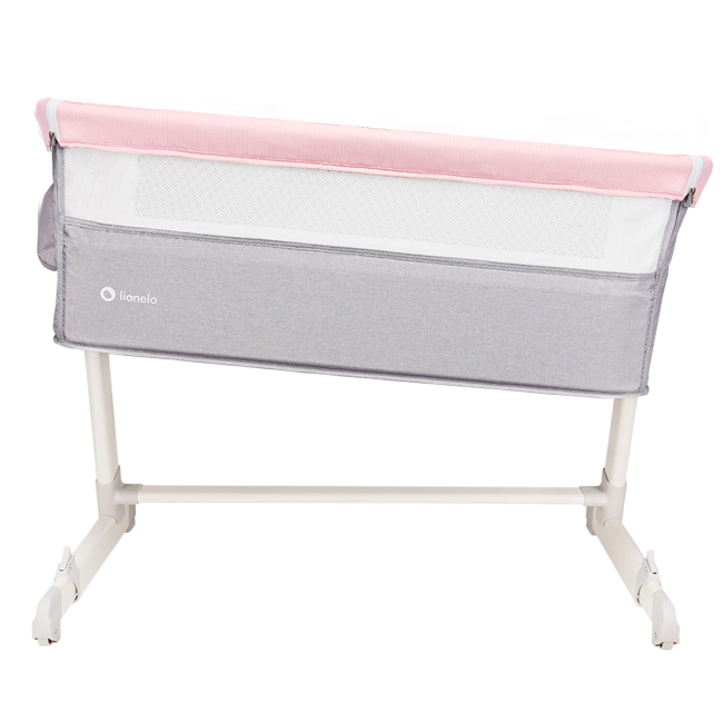 Манежі - Приставне ліжечко Lionelo Theo рожеве (LO.TH03)#2
