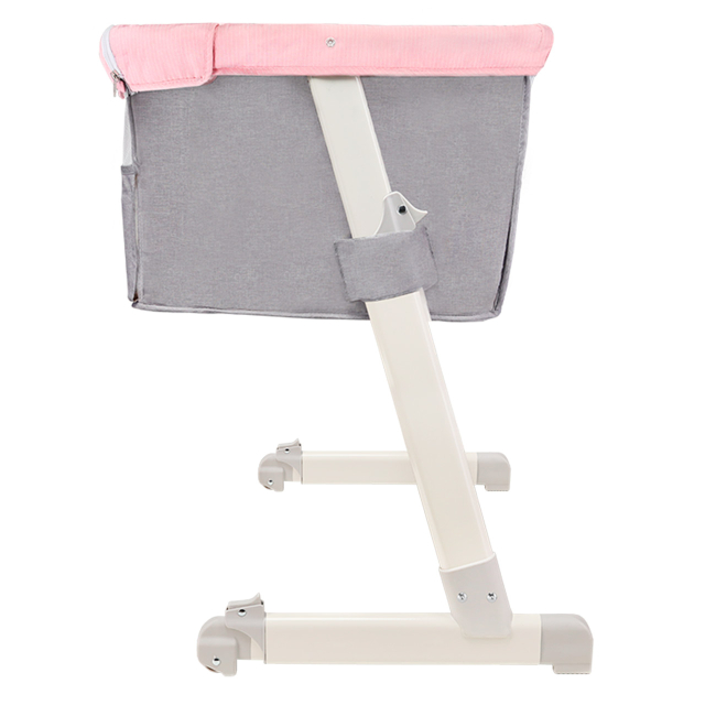 Манежі - Приставне ліжечко Lionelo Theo рожеве (LO.TH03)#4