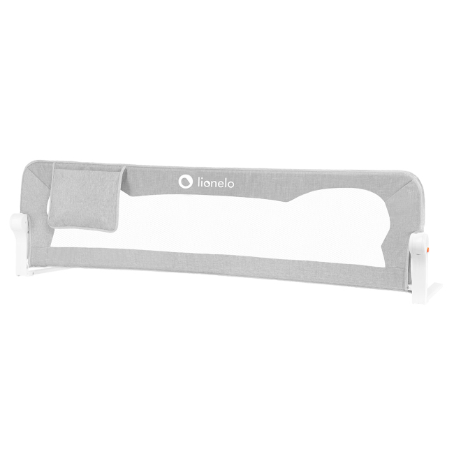 Манежи - Защитный барьер для кровати Lionelo Eva серый (LO.EV03)#3