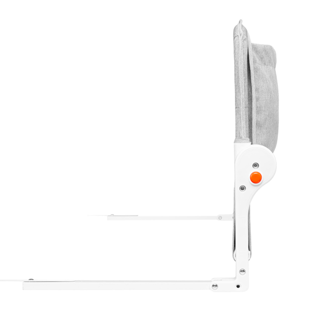 Манежи - Защитный барьер для кровати Lionelo Eva серый (LO.EV03)#4