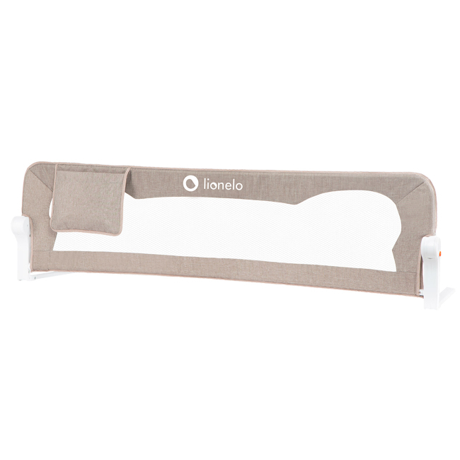 Манежи - Защитная барьерка для кроватки Lionelo Eva бежевый меланж (LO.EV04)#3