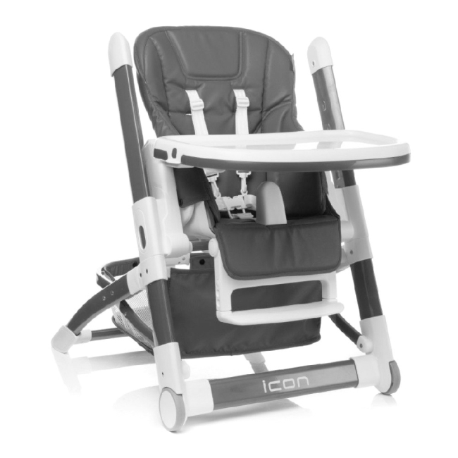 Товари для догляду - Стілець для годування 4Baby Icon сірий (4IC03) (5901691954267)#3