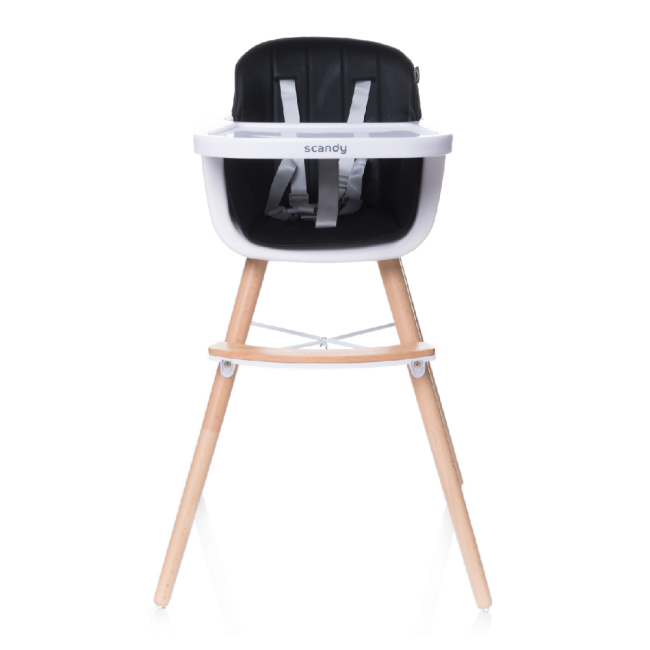 Товари для догляду - Стілець для годування 4Baby Scandy чорний (4SC02) (5901691956490)#2