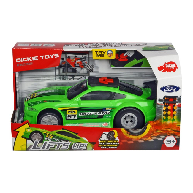 Автомодели - Автомодель Dickie Toys Ford Mustang рейсинговая 26 см (3764009)#4