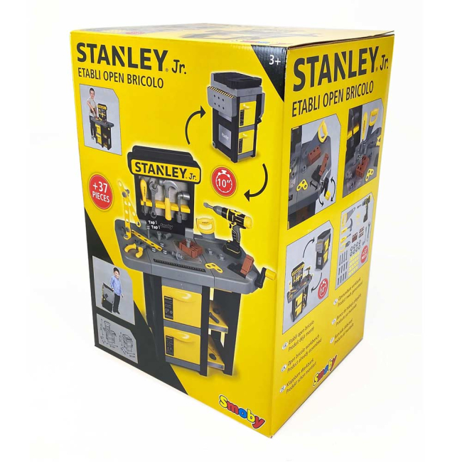 Наборы профессий - Игровой набор Smoby Stanley Jr Мобильная мастерская с инструментами 37 аксессуаров (360317)#2