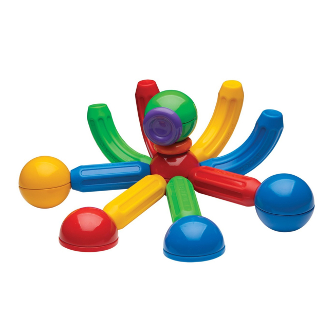 Магнітні конструктори - Магнітний конструктор Stick-O Базовий набір 20 елементів (901002)#4