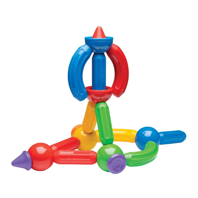 Магнітні конструктори - Магнітний конструктор Stick-O Базовий набір 30 елементів (901003)#3