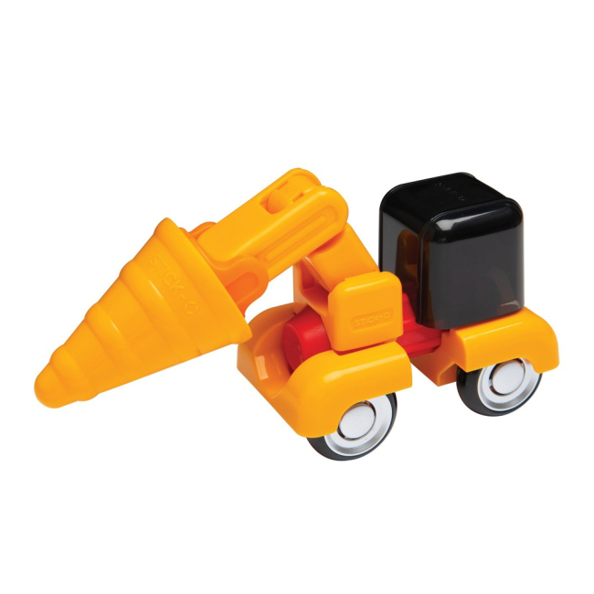 Магнітні конструктори - Магнітний конструктор Stick-O Будівництво 26 елементів (902004)#3