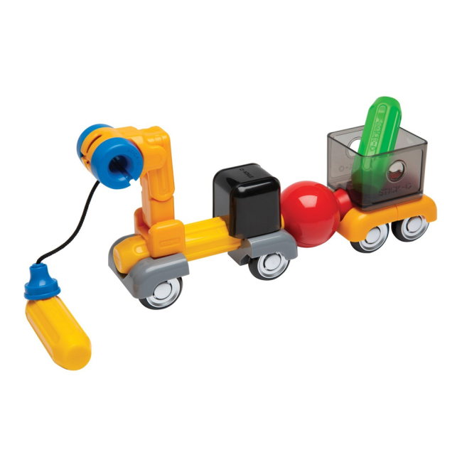 Магнітні конструктори - Магнітний конструктор Stick-O Будівництво 26 елементів (902004)#4