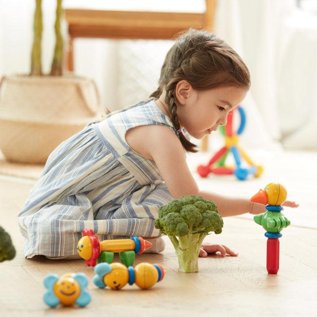 Магнітні конструктори - Магнітний конструктор Stick-O Лісові друзі 16 елементів (902002)#5