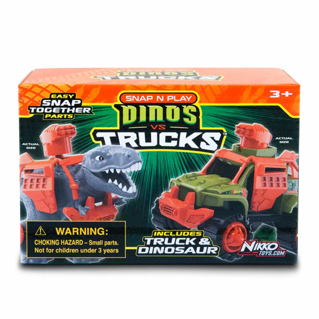 Автомоделі - Ігровий набір Road Rippers машинка і сірий тиранозавр (20071)#2