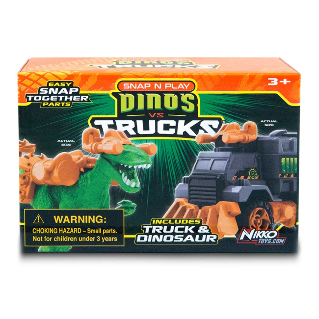 Транспорт и спецтехника - Игровой набор Road Rippers машинка и зеленый динозавр (20075)#2