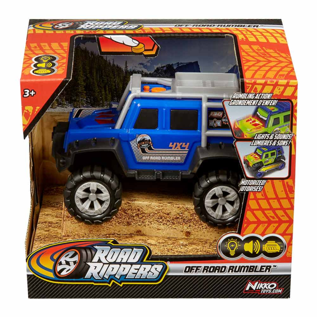 Автомодели - Автомодель Road Rippers off Road Rumbler синяя (20092)#4