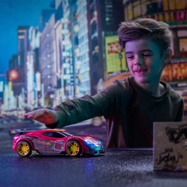 Автомоделі - Автомодель Road Rippers Speed ​​swipe Digital червона моторизована (20122)#4