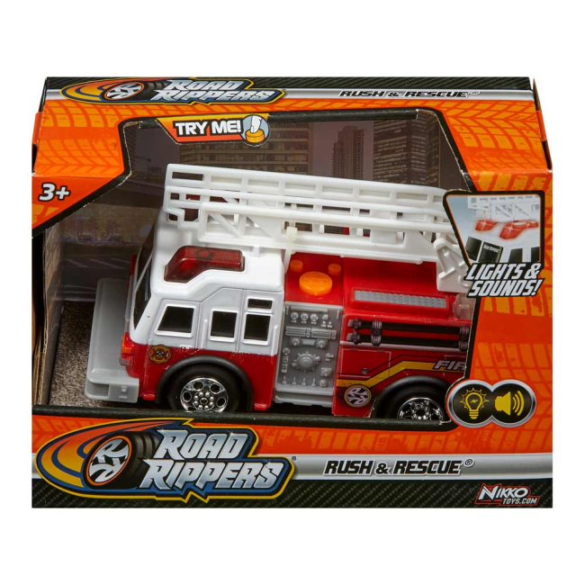 Транспорт и спецтехника - Пожарная машина Road Rippers Rush and rescue (20131)#4