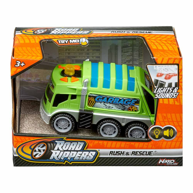Транспорт і спецтехніка - Сміттєвоз Road Rippers Rush and rescue (20133)#4