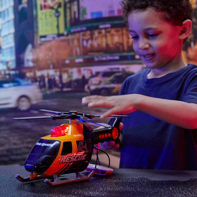 Транспорт і спецтехніка - Гелікоптер Road Rippers Rush and rescue (20154)#5
