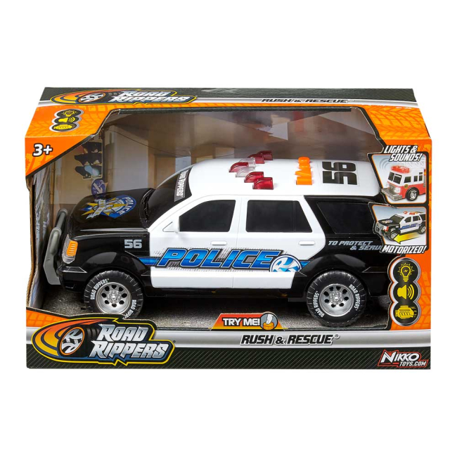 Транспорт і спецтехніка - Поліція Road Rippers Rush and rescue (20155)#4