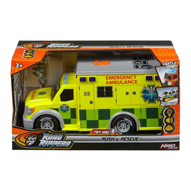 Транспорт и спецтехника - Скорая помощь Road Rippers Rush & rescue (20241)#4